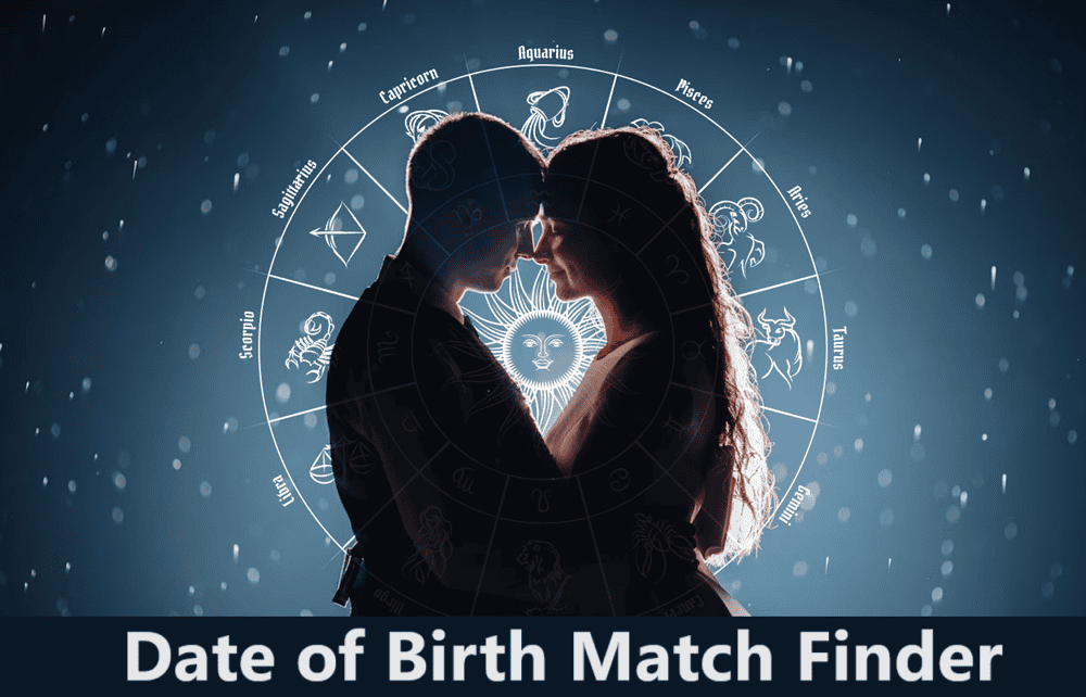 Date of Birth Match Finder: Discover your perfect match through astrology.